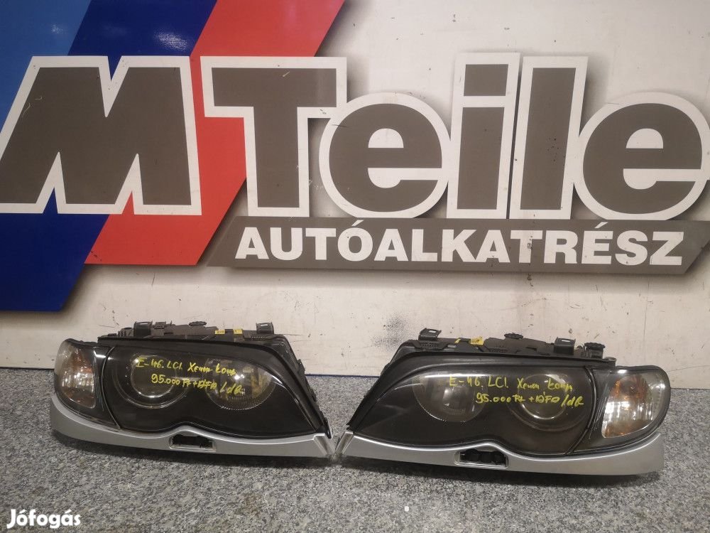 [GYÁRI BONTOTT]  BMW - BAL OLDALI FÉNYSZÓRÓ | E46 LCI | XENON KOMPLET